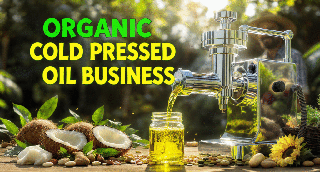 Organic Cold Pressed Oil Manufacturing – Setup Guide (Hindi)